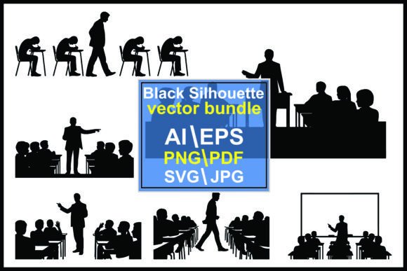 Silhouettes Classroom Scenes: An Embroidery Review